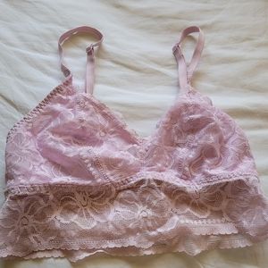 Purple PINK Victoria's Secret Lace Bralette XS